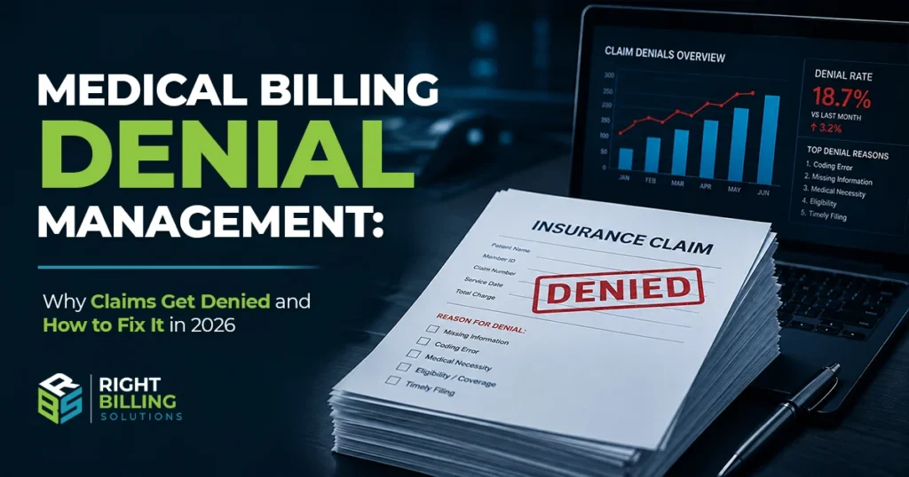 Medical Billing Denial Management: Why Claims Get Denied and How to Fix It in 2026